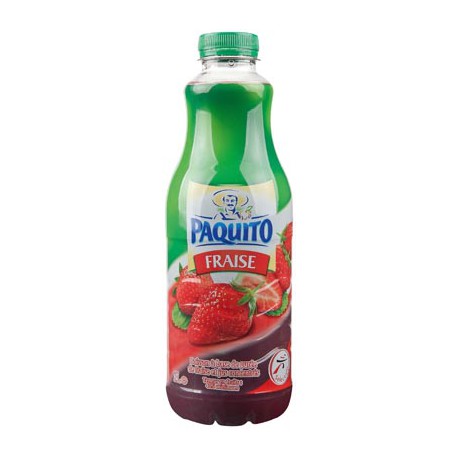 Paquito Boisson Fraise Pet 1L
