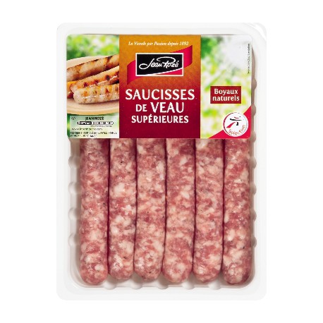Jr 6 Saucisses Veau Super 300G