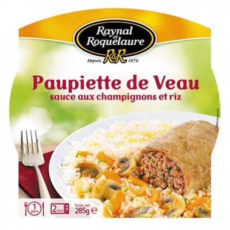 Raynal Paupiette Veau Riz Bqmo 285G