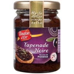 Bouton Dor Tapenade Noire 90G