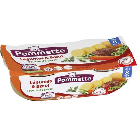 Pommette Bol Leg Boeuf 2X200G