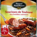 Raynal & Roquelaure Saucisses De Toulouse Aux Lentilles 300G