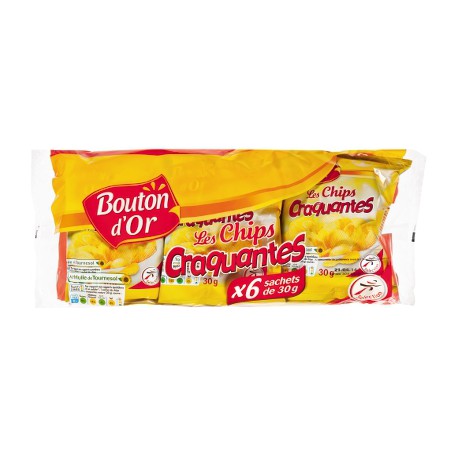 Bo Chips Craquantes Scht 6X30G