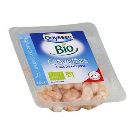 Odyssee Crevette Bio 100G