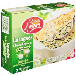 Ranou Lasagne Chevre Epin 500G