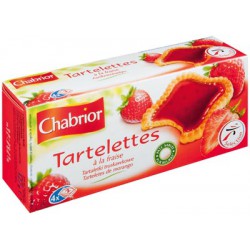 Chab Tart.Carree Fraise 127G