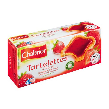 Chab Tart.Carree Fraise 127G