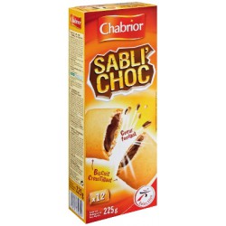 Chabrior Sabli Choc Etui 225G