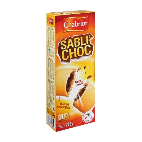 Chabrior Sabli Choc Etui 225G