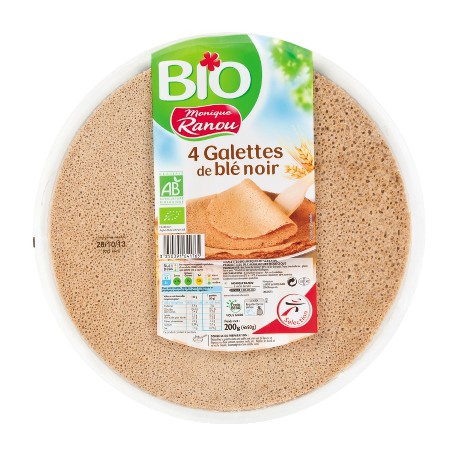 Ranou 4 Galet Ble Noir Bio200G