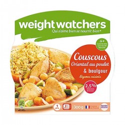 300G Couscous Oriental Poulet, Légumes Cuisinés Et Boulgour
