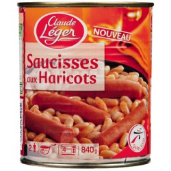 C.Leg Saucisses Haricots 840 G