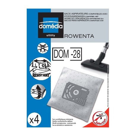 Domedia Sac Aspirateur Dom28