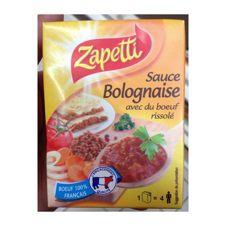 Zapetti Sauce Bolo Brique 350G