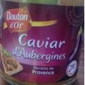 Bouton Or Caviar Aubergine 90G