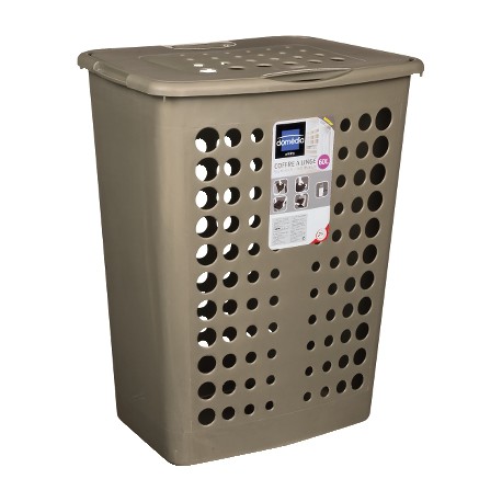Dom Coffre Linge 60L Taupe