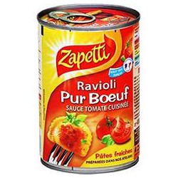 Zapetti Raviolis Pur Boeuf Vf Zapetti 400G