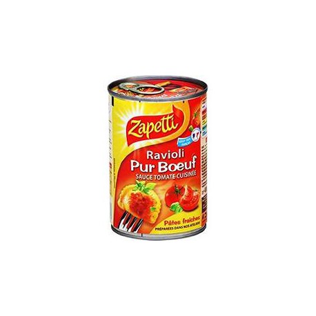 Zapetti Raviolis Pur Boeuf Vf Zapetti 400G