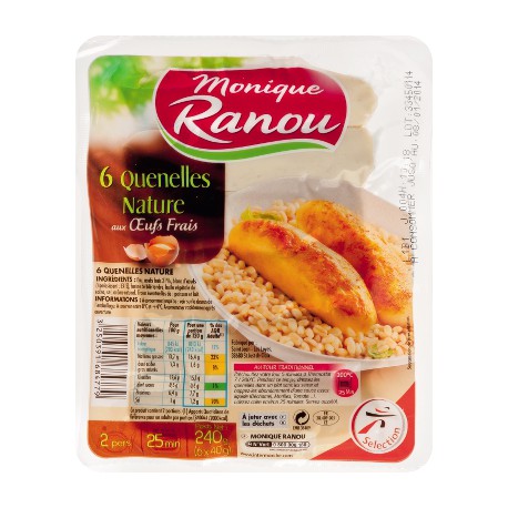 Ranou 6 Quenelle Nature 240G