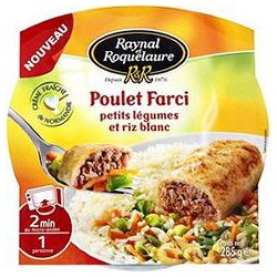 285G Poulet Farci Legumes/Riz Blanc Raynal&Roquelaure