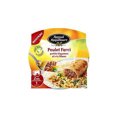 285G Poulet Farci Legumes/Riz Blanc Raynal&Roquelaure