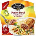 285G Poulet Farci Legumes/Riz Blanc Raynal&Roquelaure