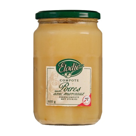 Elodie Compot Poire Bocal 600G