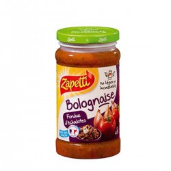 380G Sauce Bolognaise Fondue Echalotes Zapetti
