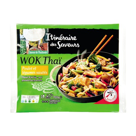 Ids Wok Thai Poulet/Legum 900G