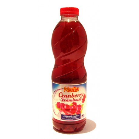 Netto Cranberry Framboise 1L