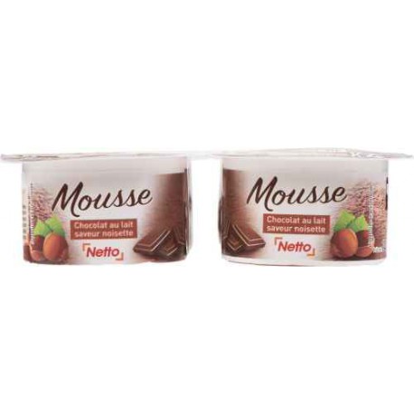 Netto Mous.Choc.Sav.Noiset.4X60G