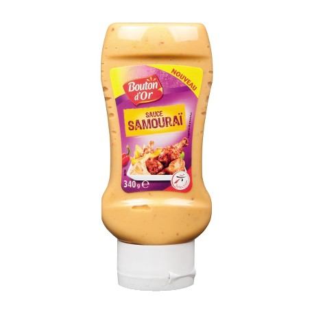 Bouton Or Sauce Samourai 340G