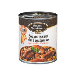 Raynal Saucisses De Toulouse Aux Lentilles Cuisines 4/3