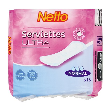 Netto Serv.Ultra Normal X16