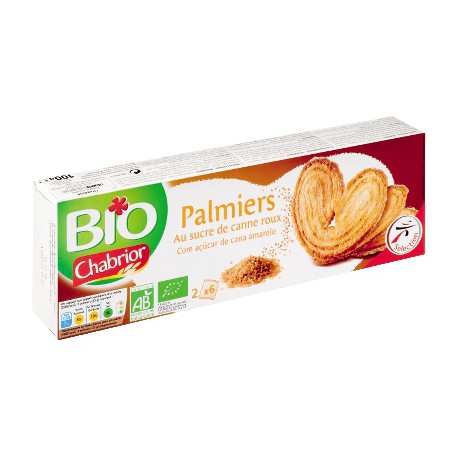 Chabrior Palmiers Bio 100G