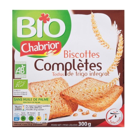 Chab.36 Biscotte Comp.Bio 300G