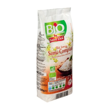 Saint Eloi Riz 1/2Complet Bio500G