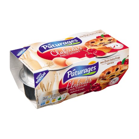 Pat.Clafoutis Cerises 4X85G