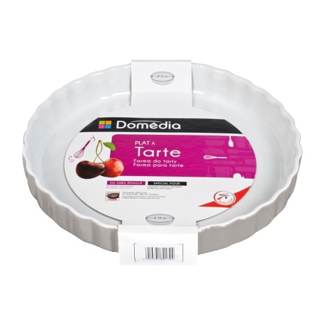 Dom Plat A Tarte 29Cm Gris