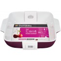 Dom Plat Carre 26X26Cm Prune