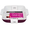 Dom Plat Carre 26X26Cm Prune
