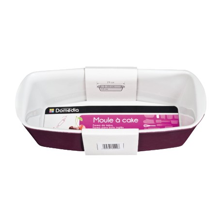 Dom Moule A Cake 29X12Cm Prune