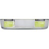 Dom Plat Ovale Verre 30X21