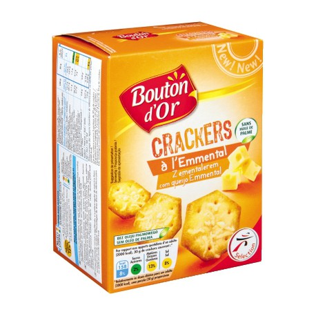 Bo Crackers Gout Emmental 105G