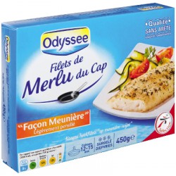 Odysse Flt Merlu Meuniere 450G