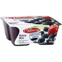 Pack 4X100G Dessert Pomme Mure Sans Sucre Ajoute Materne