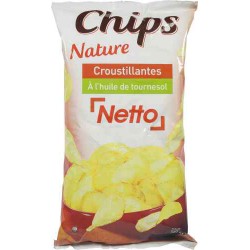 Netto Chips Nature 350G