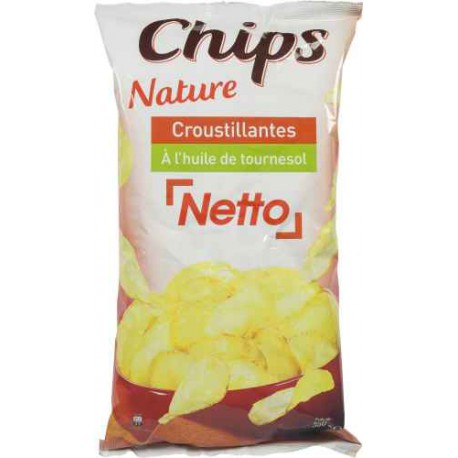 Netto Chips Nature 350G