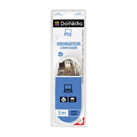Dom Rallonge Usb 2.0 Aa M/F 3M