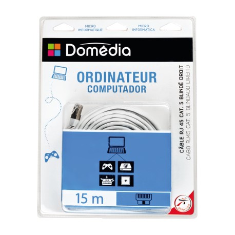 Dom Cable Rj45 Cat5 Blinde 15M